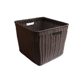 Plastic Rattan Laundry Storage Basket Kids Toys Organizer Large Washing Dirty Clothes Basket Home Sundries Storage Barrel