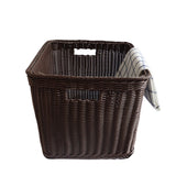 Plastic Rattan Laundry Storage Basket Kids Toys Organizer Large Washing Dirty Clothes Basket Home Sundries Storage Barrel