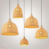 Southeast Asia pendant lamp Japanese style pendant lights E27 lights LED bulb lighting  Wicker lights Rattan Pendant lamp