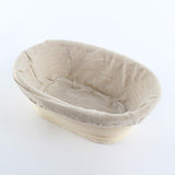 New Oval Banneton Brotform Cane Bread Dough Proofing Proving Natural Rattan Basket Kitchen Gadgets